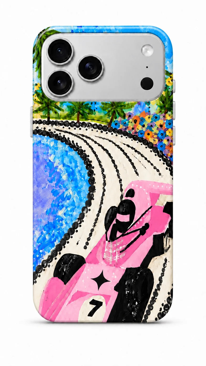 FORMULE 1 ROSE - IPHONE COQUE
