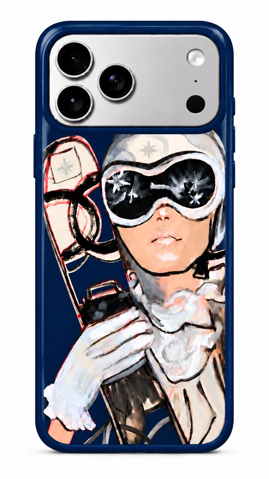 APRÈS-SKI BLEU MARINE - IPHONE COQUE