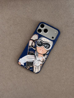 APRÈS-SKI BLEU MARINE - IPHONE COQUE