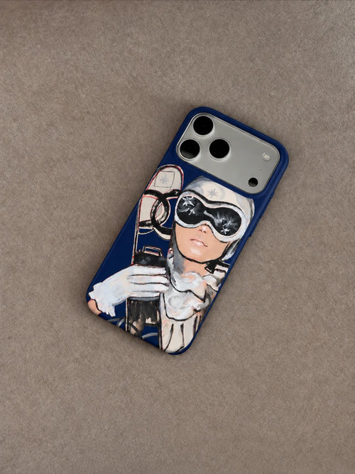 APRÈS-SKI BLEU MARINE - IPHONE COQUE
