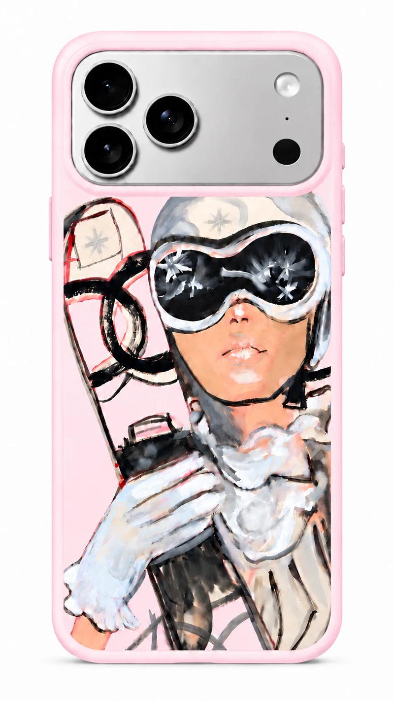 APRÈS-SKI ROSE - IPHONE COQUE