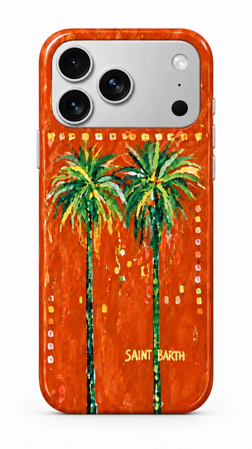 SAINT BARTH ORANGE - IPHONE COQUE
