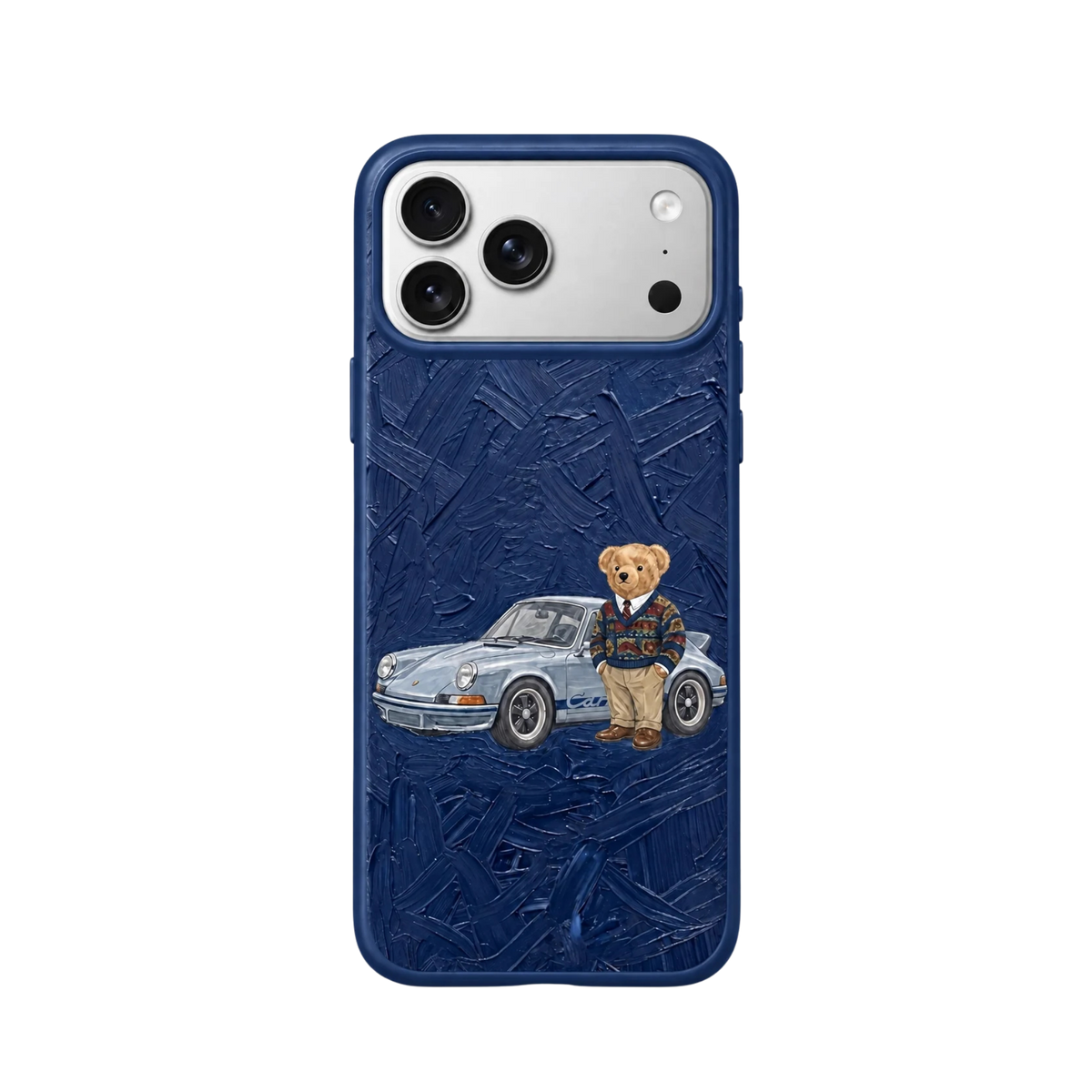 OURS BLEU - IPHONE COQUE