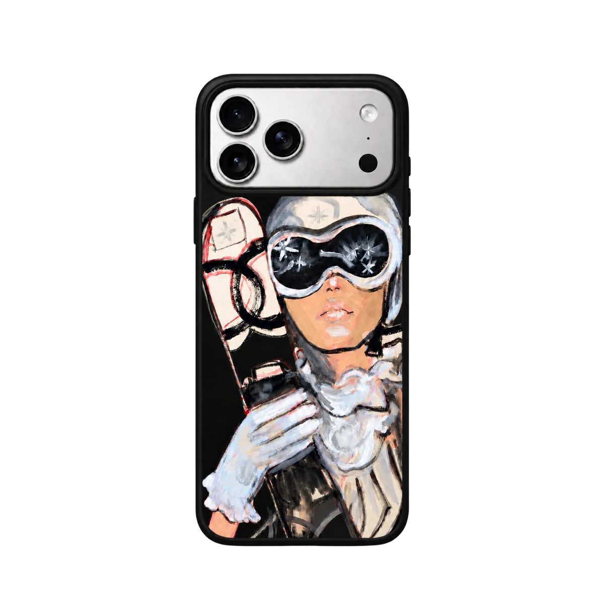 APRÈS-SKI NOIR - IPHONE COQUE